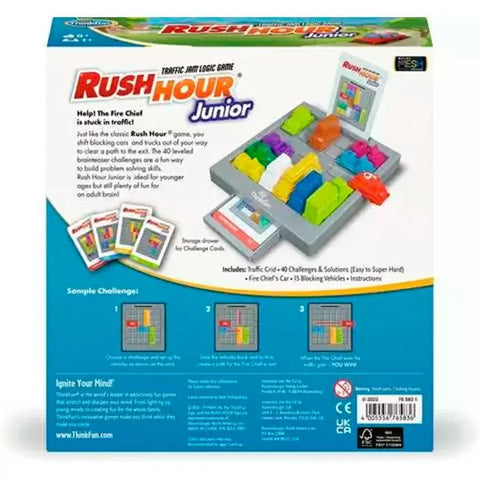 Rush Hour Jr. Game package back