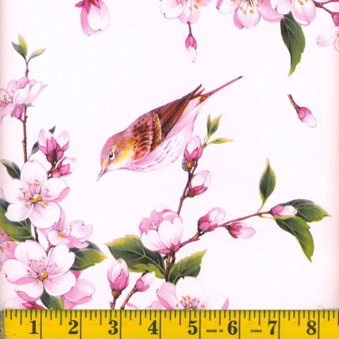 songbird rose, Vinyl Tabletop by the Yard 1307