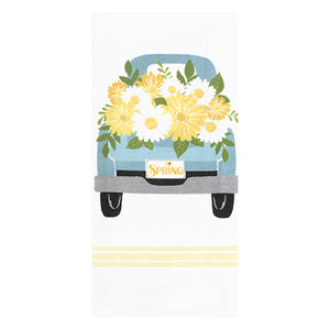 Daisy Truck Dual Kitchen Towel 14336