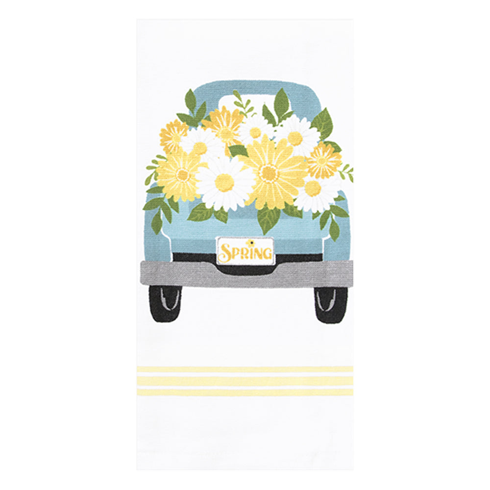 Daisy Truck Dual Kitchen Towel 14336