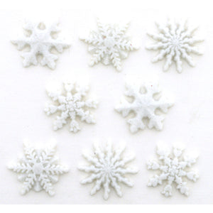 30pcs Delicate Snowflake Rhinestone​ Buttons DIY Sewing Buttons Clothing  Rhinestone Button Decors