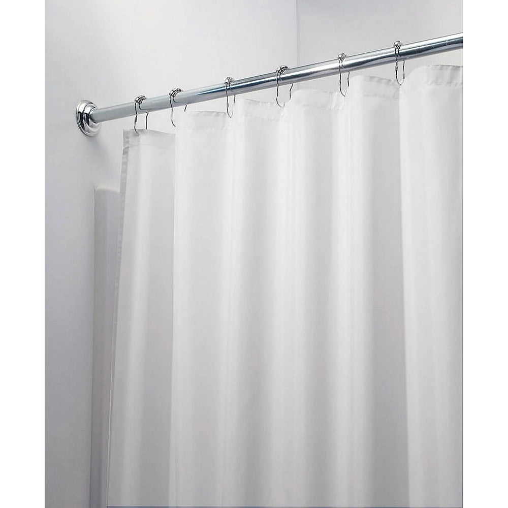 White Stall Shower Curtain Liner 14662