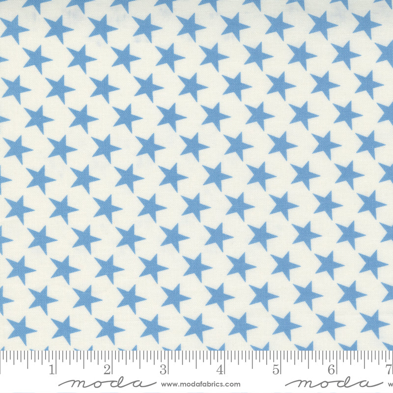 Moda Belle Isle Collection Star Cotton Fabric 14922