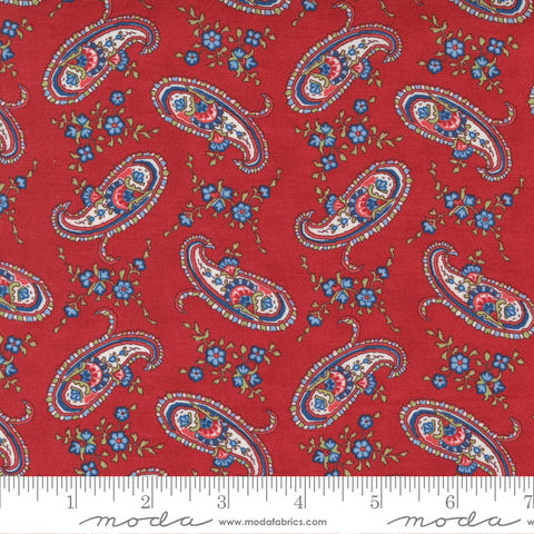 Moda Belle Isle Collection Paisley Cotton Fabric 14923