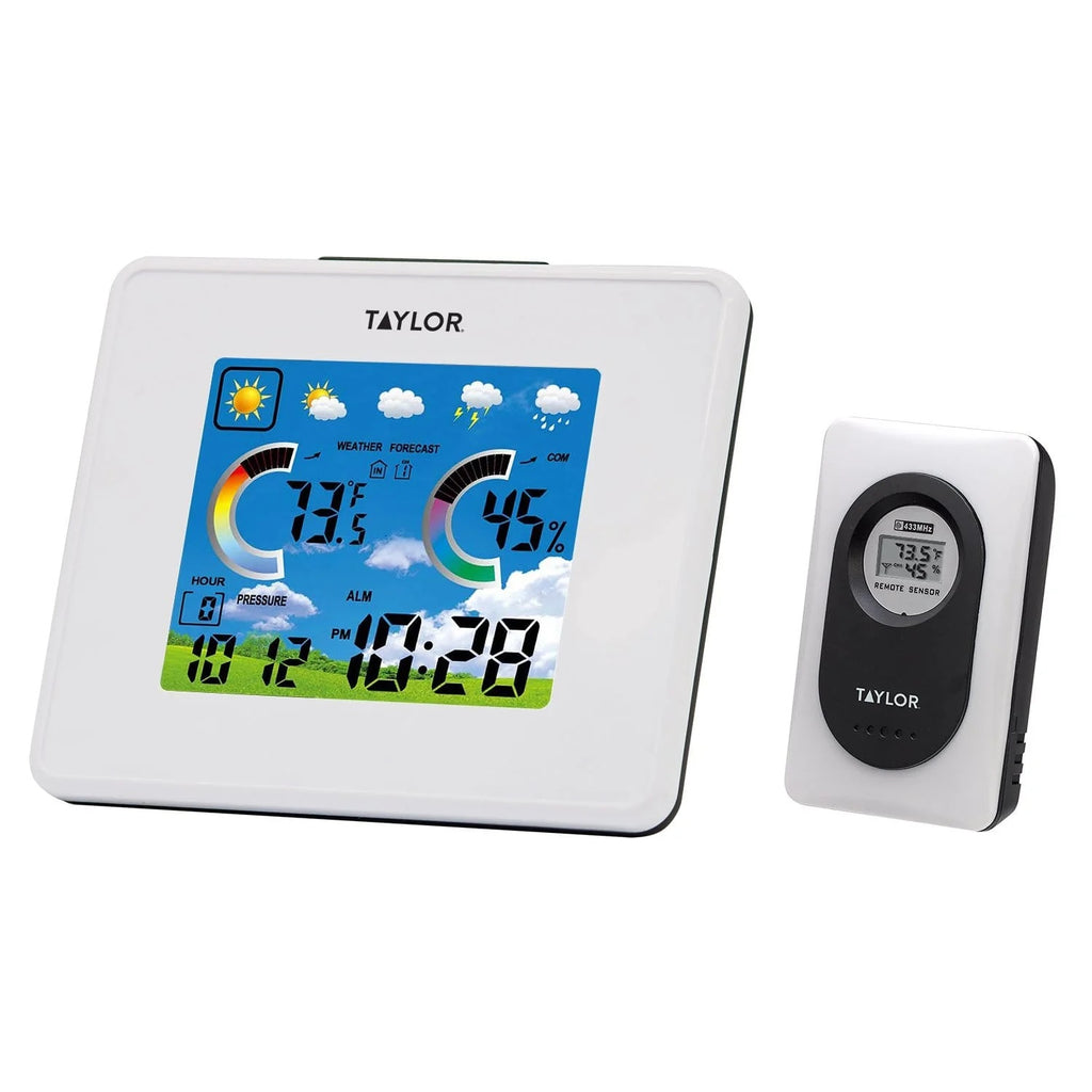 Taylor 3 Channel Wireless Weather Station with Barometer 1513 – Good's ...