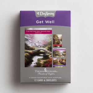 Thomas Kinkade Get Well Boxed Cards 15322