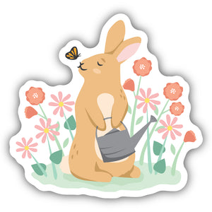 Rabbit Garden Sticker 1544-LSTK