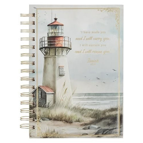 I Have Made You Spiral Journal - Isaiah 46:4 JLW206