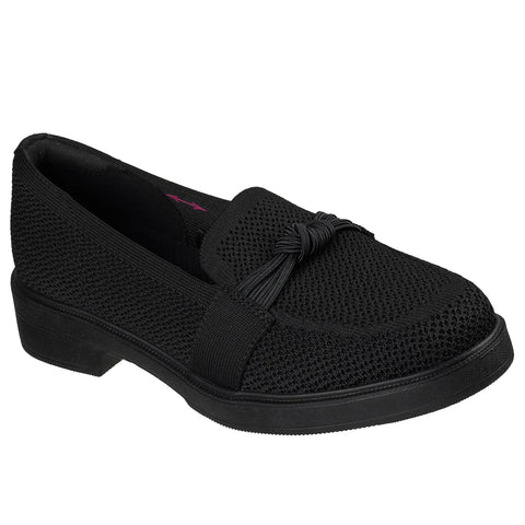 Skechers women's Cleo Taylor Love Me Knot shoes in black