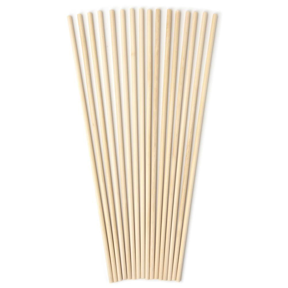 16 pack wooden dowel rods