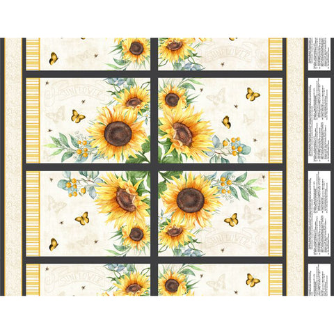 Wilmington Prints Sundance Meadow Cotton Fabric Placemat Panel 1665-33846-915