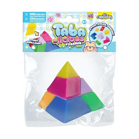 Tabalicious Squish N Stack Puzzle Pyramid Squishy Toy 1832302407