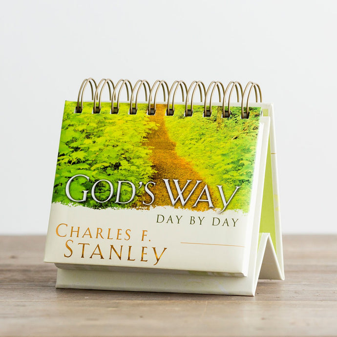 Charles Stanley- God's Way Perpetual Calendar Day Brightener 16760