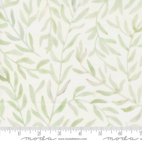 Blooming Lovely Collection Leaf Watercolor Cotton Fabric 16974