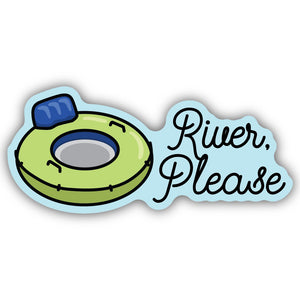 River, Please Sticker1730-LSTK