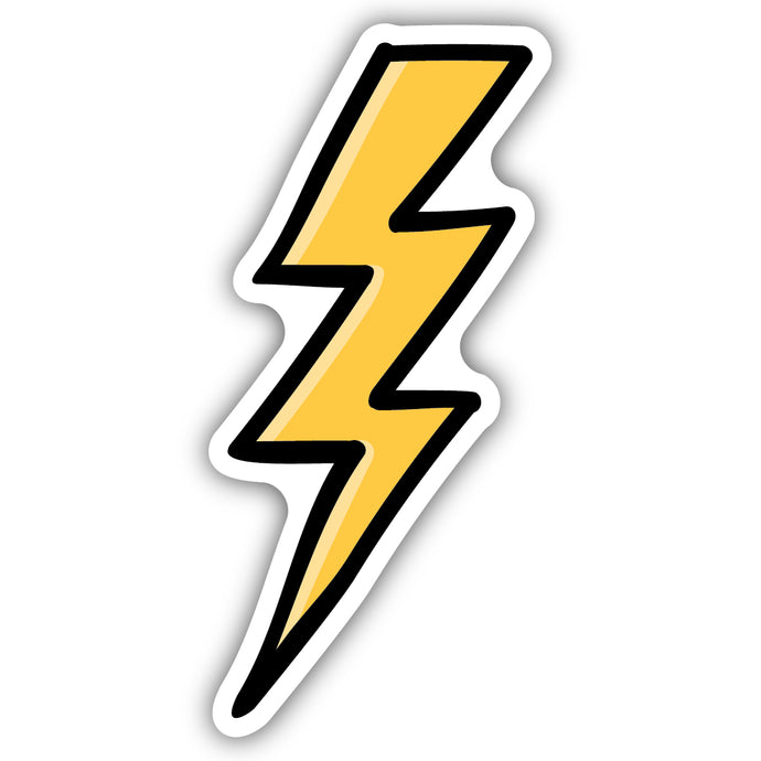 Lightening Bolt Sticker 1732-LSTK