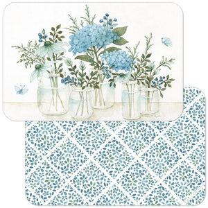 Mason Jars and Florals Placemat