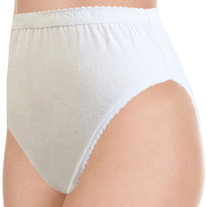 3-Pack Cotton High Cut Panty 17821