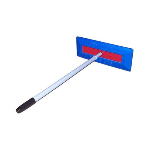 17 in. W Snow Broom with 48 in. Telescoping Handle