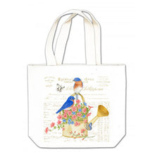 Bluebirds Watering Can Gift Tote