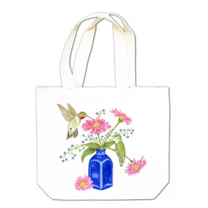 Cobalt Vase Gift Tote