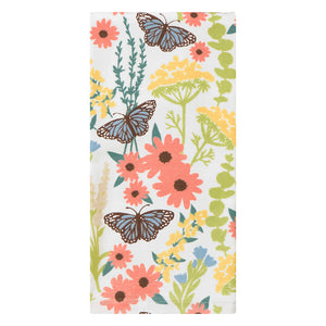 Happy Spring Floral Dual Kitchen Towel 18039