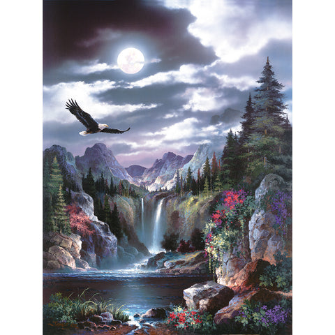 Moonlit Eagle 300 PC Puzzle 18048