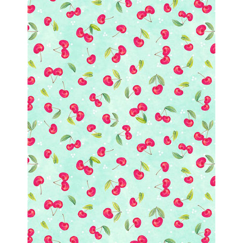Wilmington Prints Squeeze The Day Collection Cotton Fabric Cherries 1810-42465