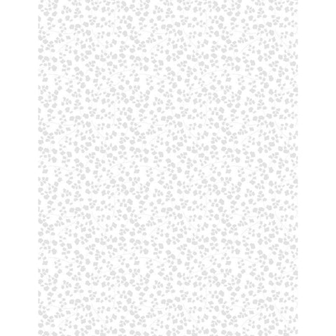 Essential Cotton Clouds White on White Collection 1817