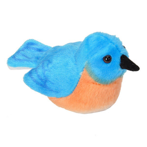 Bluebird Stuffed Bird