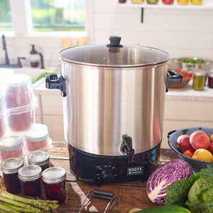 Electric Bath Canner 1823 in a kitchen