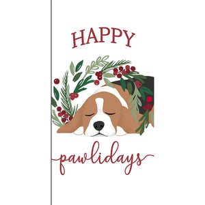 Happy Pawlidays Dual Kitchen Towel 18356