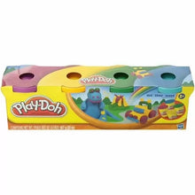 Play-Doh package of 4 tubs: purple, yellow, green, blue