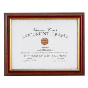 Wood Document Frame