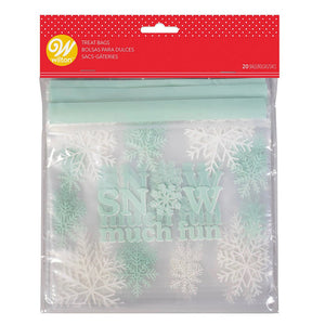 20 Snow Much Fun Resealable Treat Bags 191011022