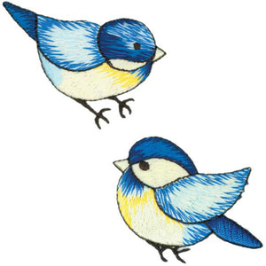 Blue Birds Iron-On Appliques 193-907-6001
