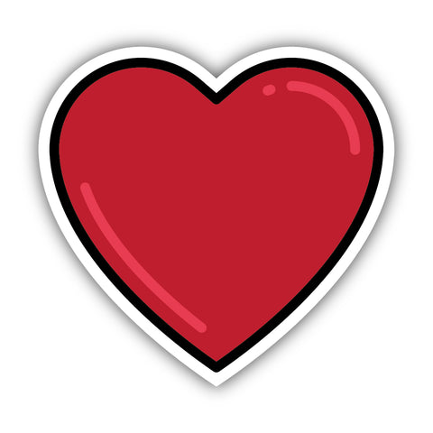 Red Heart Sticker 1951-LSTK