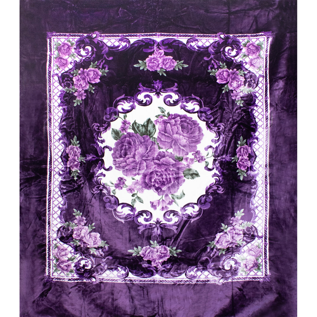 Plum Rose Swirls 79