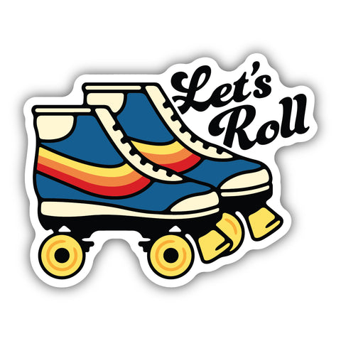 Let's Roll Sticker 1968-LSTK