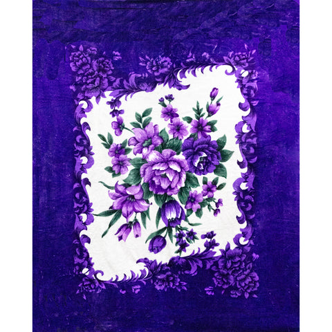 Purple Majesty 79" x 95" Plush Queen-sized Blanket BLKT-1968