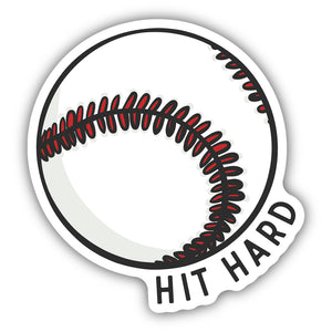 Hit Hard Baseball Sticker 1979-LSTK