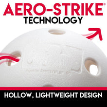 Plastic Baseball 64886A aero-strike technology