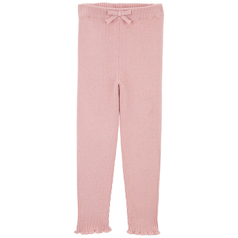 Baby Girls' Ribbed Sweater Knit Pants 1Q048410