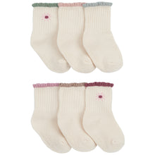 Baby Girls' 6-Pack Daisy Socks 1Q425110