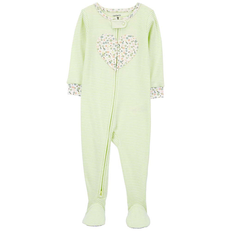Carter's Girls' 1-Piece Heart Footie Pajamas 1Q551610 – Good's Store Online
