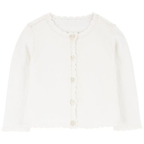 Baby Girls' Button-Front Cardigan