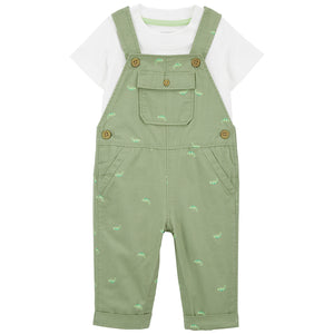 Baby Boys' 2-Piece Tee & Chameleon Coverall Set 1Q633310