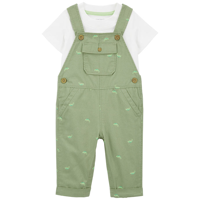 Baby Boys' 2-Piece Tee & Chameleon Coverall Set 1Q633310