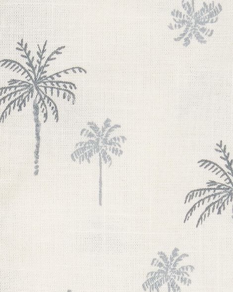 Baby Palm Tree Cotton Romper 1S471210-969
