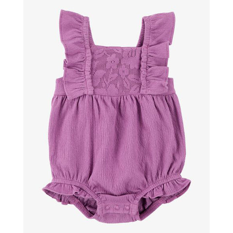 Baby Girl Flutter Lace Bubble 1S919710-500